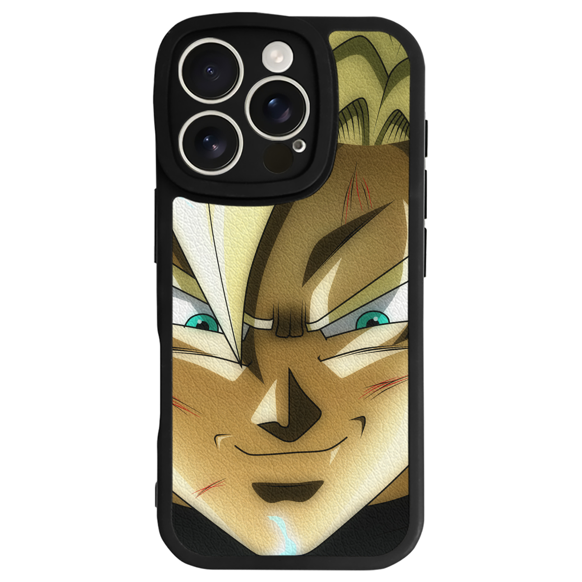 （画像用） ドラゴンボール DRAGON BALL 【iPhone 16シリーズ対応】シリコンスマホケース（レザー調） 材質：シリコン
